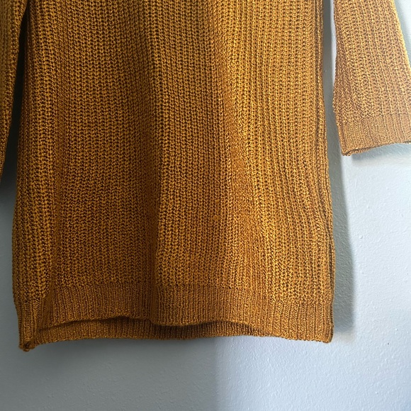 Super soft comfy orange sweater dress - Picture 3 of 4